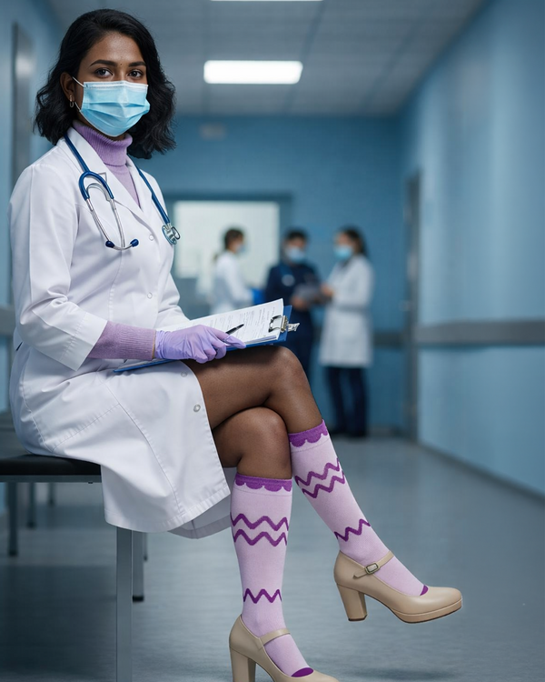 Why Doctors and Nurses Wear Compression Socks During Long Hospital Shifts