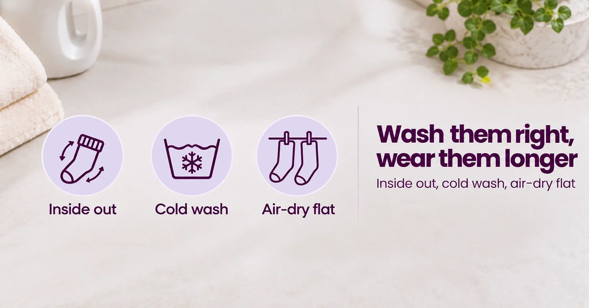 How to Wash Compression Socks, and How Long They Should Last