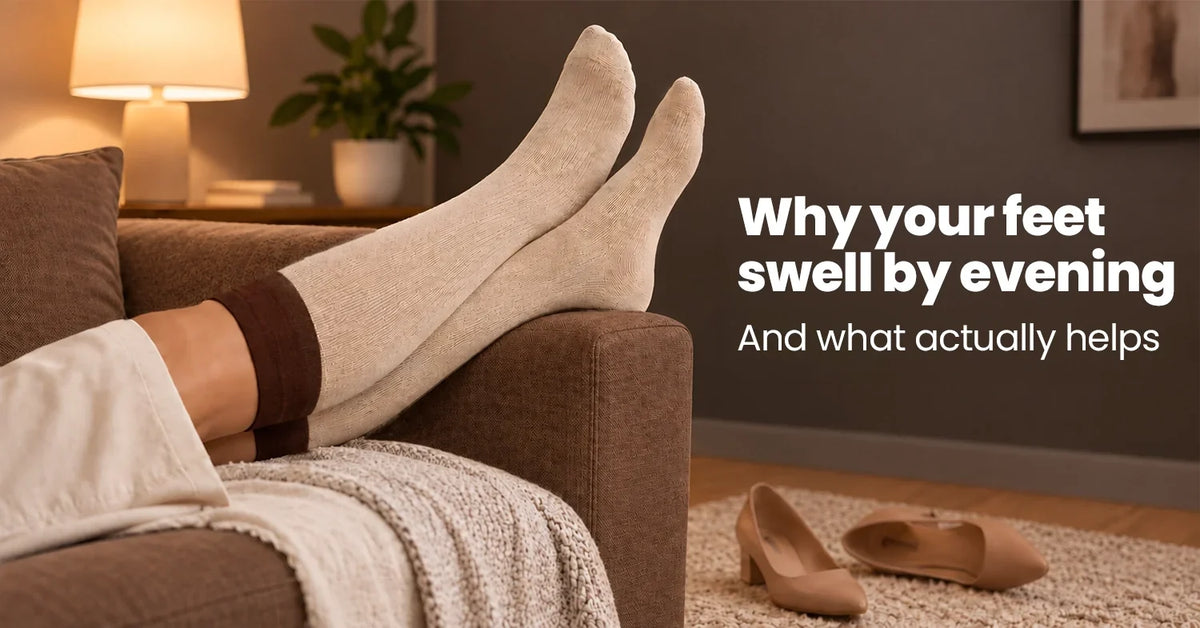 Why Your Feet and Ankles Swell by Evening