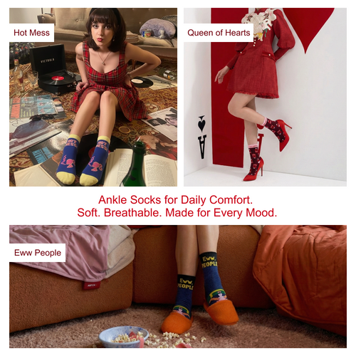 Wekynd Ankle Socks ﹣Pack of 3