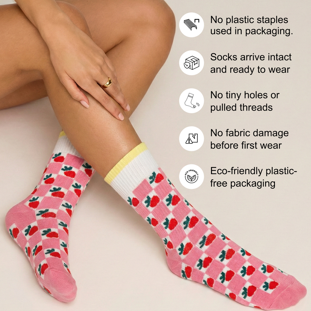 Wekynd Crew Socks﹣Pack of 3