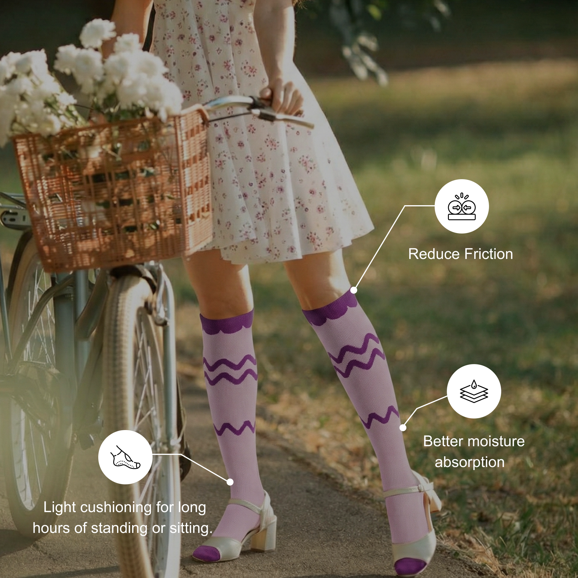 Wekynd Every Day Compression Socks ﹣ Pack of 1