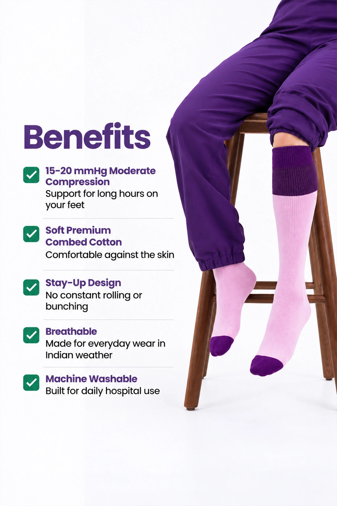 Compression Socks ﹣ Pack of 2