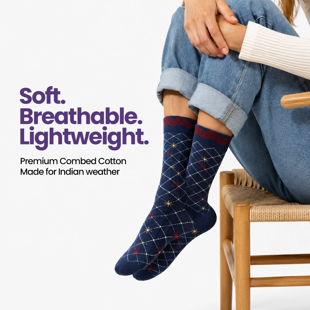 Wekynd Crew Socks﹣Pack of 1 (Copy)